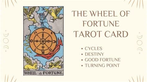 The Wheel Of Fortune Tarot Card Meaning Upright And Reversed