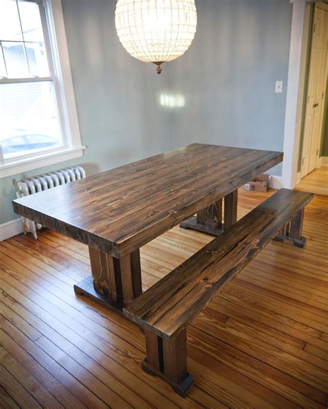 Emmor Works On Instagram “take A Look At Our Butcher Block Table And Matching Bench We Love