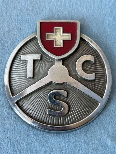 Alte Plakette TCS Touring Club Schweiz Kaufen Auf Ricardo