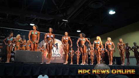 2019 Ifbb Pro League Legion Sports Fest Womens Figure Prejudging Youtube