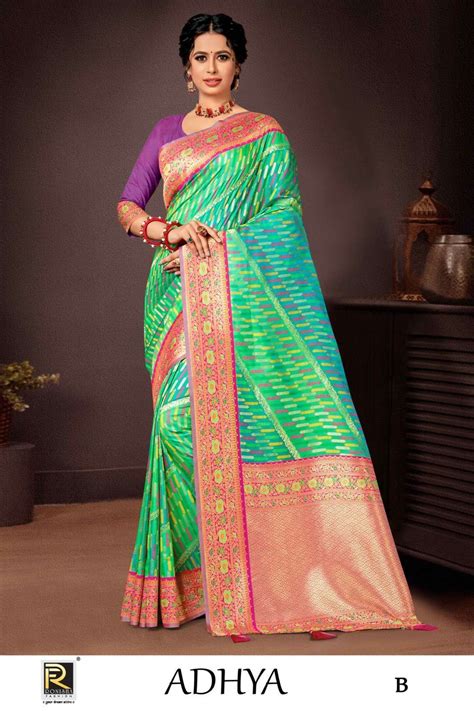 Ronisha Adhya Designer Banarasi Silk Saree Collection Wholesale