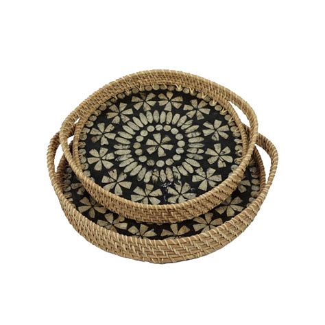 Rattan Shell Tray Thai Forward