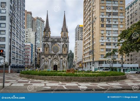 Santo Antonio Church - Santos, Sao Paulo, Brazil Editorial Photo ...