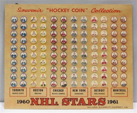 Shirriff Hockey Coin Collection Hodgins Halls Auction Group