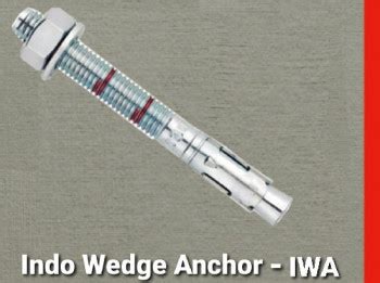 Icfs Indo Wedge Anchor X For Industrial Feature Eco Friendly