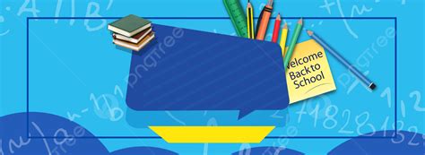 Educational Background Poster Banner, Blue, Education, Banner Background Image And Wallpaper for ...