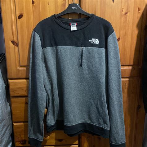 North Face Sweatshirt Mens Medium Depop