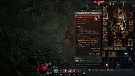 Diablo 4 Barbarian Best Build Skills Aspects Gear And Gems