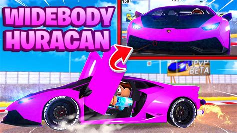 Ultimate Wide Body Lamborghini Huracan In Roblox Driving Empire