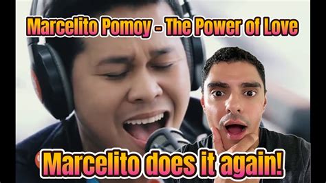 First Time Reacting To Marcelito Pomoy The Power Of Love Celin Dion