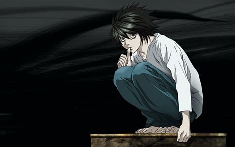 L Lawliet Death Note Wallpaper 366424 Zerochan Anime Image Board