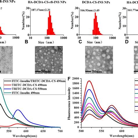 Characterizations Of NPs Particle Size Distribution And Transmission