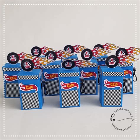 Caixinhas Personalizadas Hot Wheels Elo Produtos Especiais