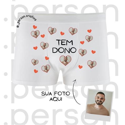 Cueca Box Personalizada Tem Dono Foto Elo