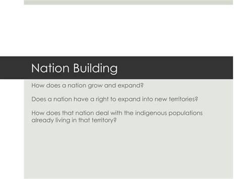 Ppt Nation Building Powerpoint Presentation Free Download Id1953472