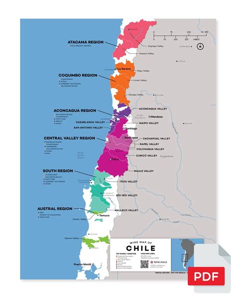 Chile Wine Map Chile Wine Wine Map Wine Folly