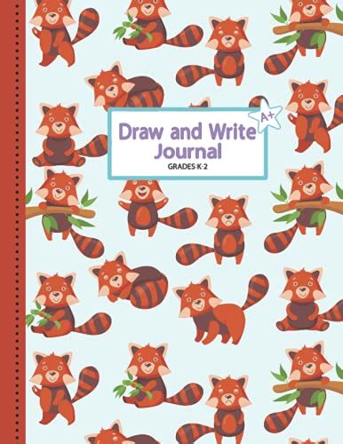 Draw And Write Primary Story Journal Grades K 2 Red Panda Journal