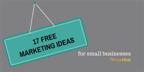 17 Free Marketing Ideas For Small Businesses Creative Market