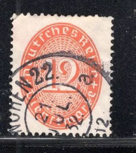 GERMANY STAMPS DEUTSCHES Reich Pre World War Used Lot 581Bj 2 60