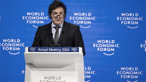 El Discurso De Milei En Davos El Capitalismo De Libre Empresa Es La