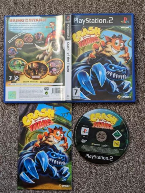 Crash Of The Titans Playstation Ps2 Completo Pal Eur 1108