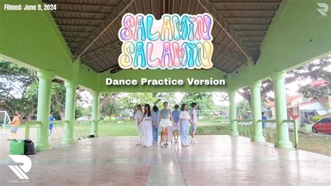 Bini Salamin Salamin Dance Cover Dance Practice Version Youtube