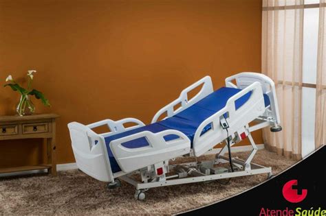 Cama Hospitalar Motorizada Movimentos Super Luxo Atende Saude