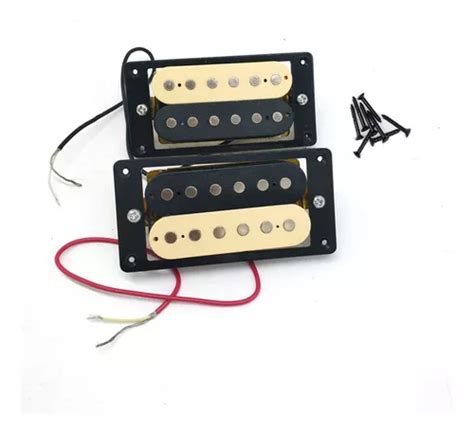 2 Pastillas Para Guitarra Eléctrica 50 52 Faced Humbucker Do Meses