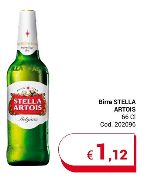 Offerta Birra Stella Artois Ci Nel Volantino Di Centro Cash