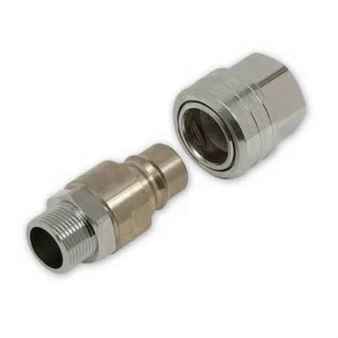 Mild Steel Quick Release Coupler For Hydraulic Pipe Size 2 Inch At