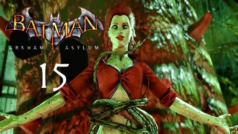 Batman Arkham Asylum 15 Poison Ivy Bossfight German Gameplay