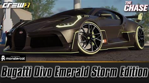 The Crew 2 Bugatti Divo Emerald Storm Edition FULLY UPGRADED DIVO