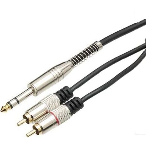 CABO P10 X 2 RCA PROFISSIONAL 1 80MT