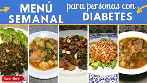 Men Semanal Para Diab Ticos F Cil Y Barato Men Semanal