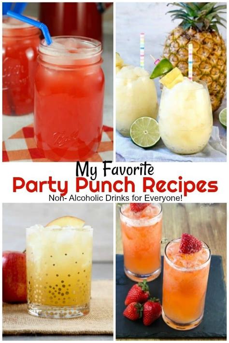 My Favorite Party Punch Recipes Luau Punch Easy Party Punch Easy