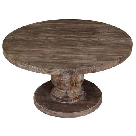 Carolina Reclaimed Wood Round Coffee Table By Kosas Home 11002590 Round Wood Coffee Table