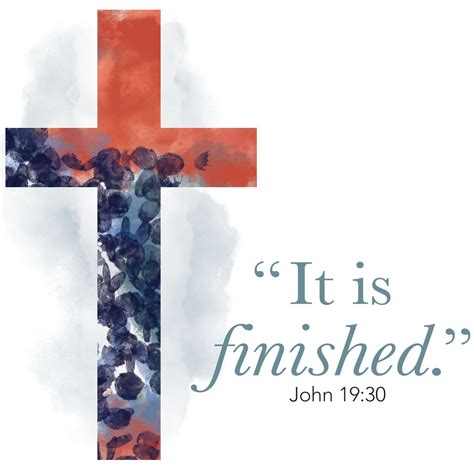 When He Had Received The Drink Jesus Said It Is Finished With That