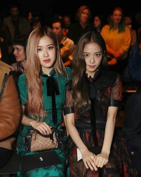 180911 Blackpink Jisoo And Rose At Coach Nyfw Kpopping