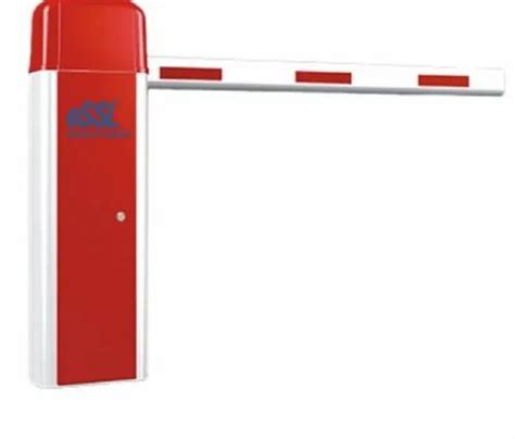 Essl Construction Sites Boom Barrier Bg Red Stainless Steel