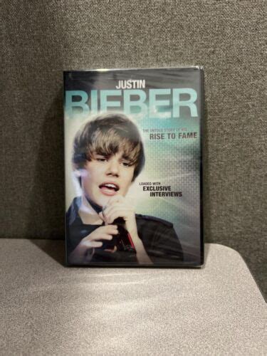 Justin Bieber The Untold Story Of His Rise To Fame Dvd New Sealed Ebay