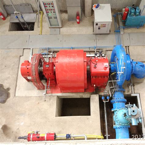 Synchronous Generator With Hydro Turbine For Hydropower Station Huahydro