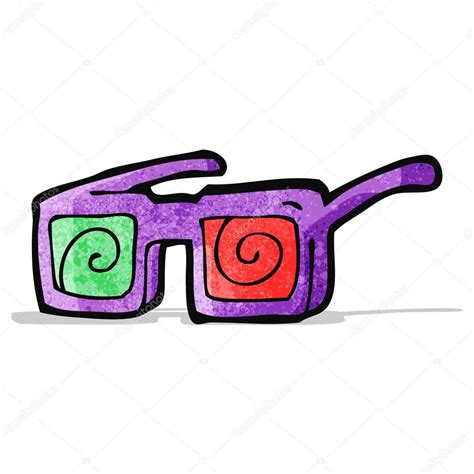 3d Glasses Cartoon Stock Illustration By ©lineartestpilot 61167957