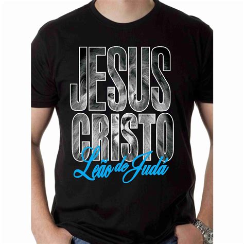 Camisa Camiseta Evangélica Gospel Leão De Judá R 25 00 em Mercado Livre