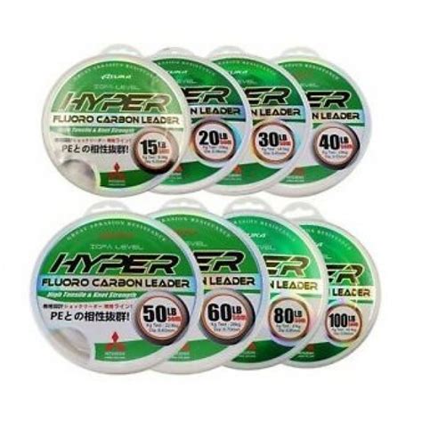 Asuka Hyper Fluoro Carbon Leader M Fishing Line Lb Pgmall