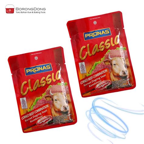 Jual Pronas Classic Kornet Daging Sapi 50g Shopee Indonesia