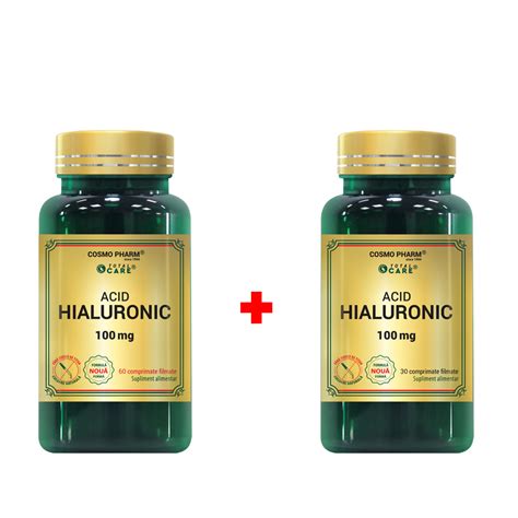 Acid Hialuronic 100 Mg 30 Tablete Cosmopharm Farmacia Tei Online