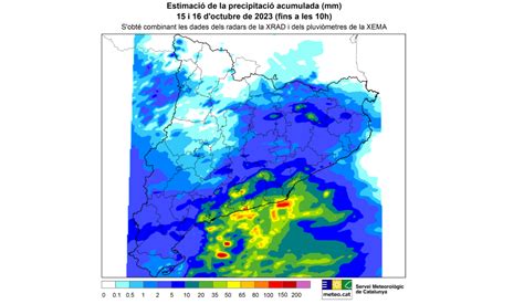 El Tel Fono Recibe Llamadas Por Las Lluvias En Catalu A Hasta