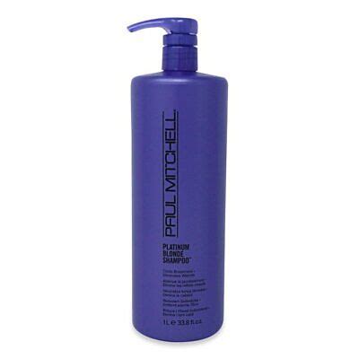 Paul Mitchell Platinum Blonde Shampoo Cools Brassiness Ml Oz