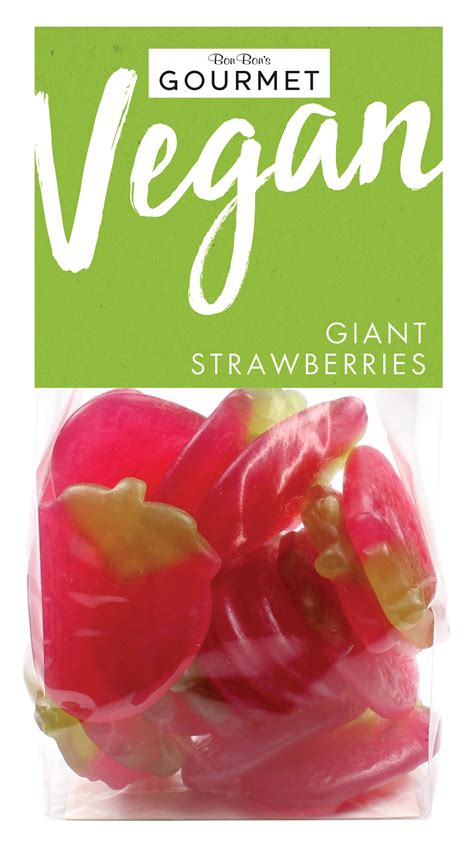 Vegan Giant Strawberries 160g Azure Garden Centre