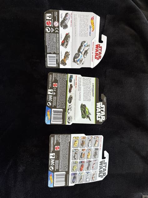 NEW Hot Wheels Star Wars Character Car Lot 3 EBay